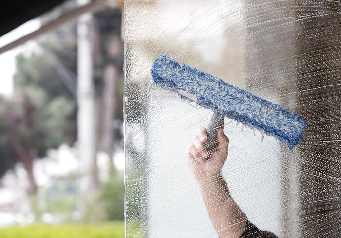 Fensterputzer in Springe bei einem Privathaushalt